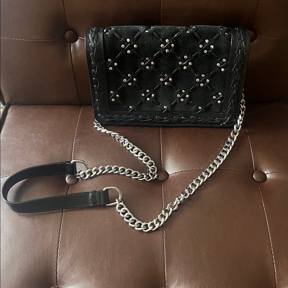 Zara Leather Shoulder Purse